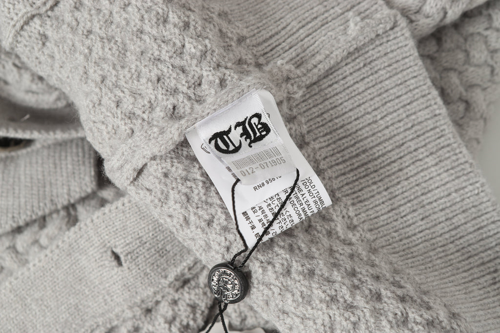 Chrome Hearts New Cardigan Sweater Jacket M904