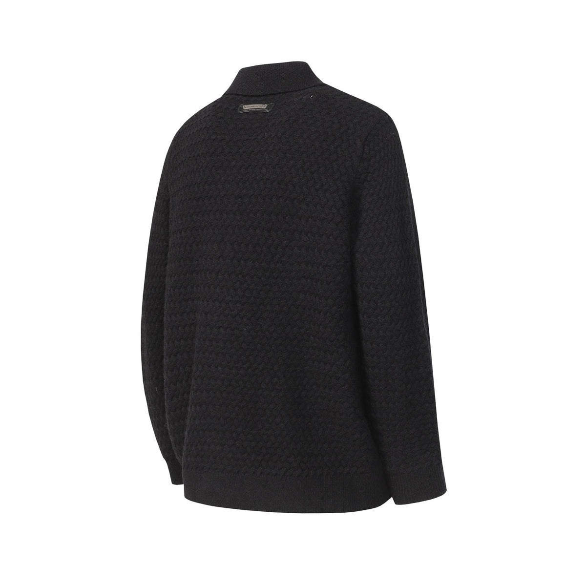 Chrome Hearts Gothic Cross Knit Cardigan - Black Grey Streetwear Jacket 904